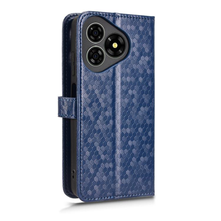 For Ulefone Note 19 Honeycomb Dot Texture Leather Phone Case