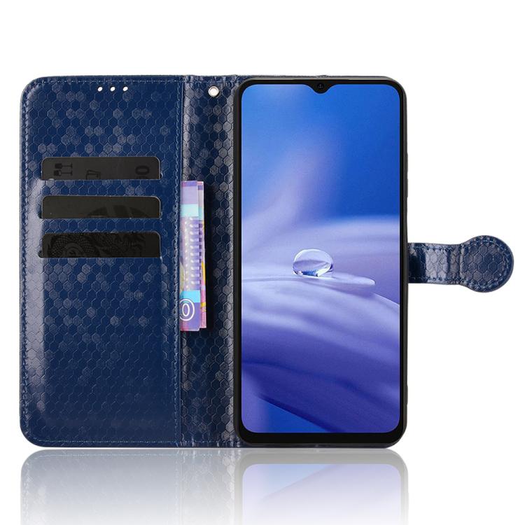 For Ulefone Note 19 Honeycomb Dot Texture Leather Phone Case