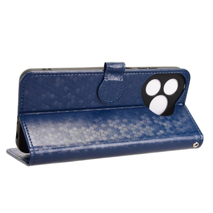 For Ulefone Note 19 Honeycomb Dot Texture Leather Phone Case