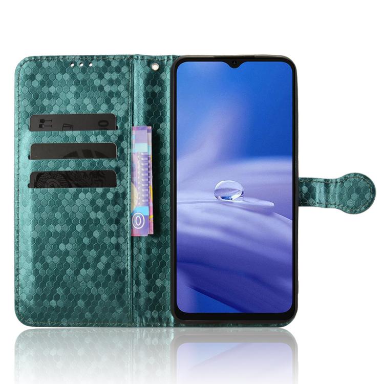 For Ulefone Note 19 Honeycomb Dot Texture Leather Phone Case