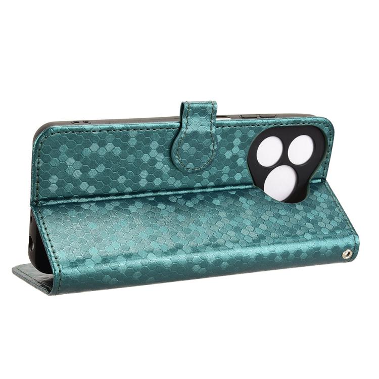 For Ulefone Note 19 Honeycomb Dot Texture Leather Phone Case