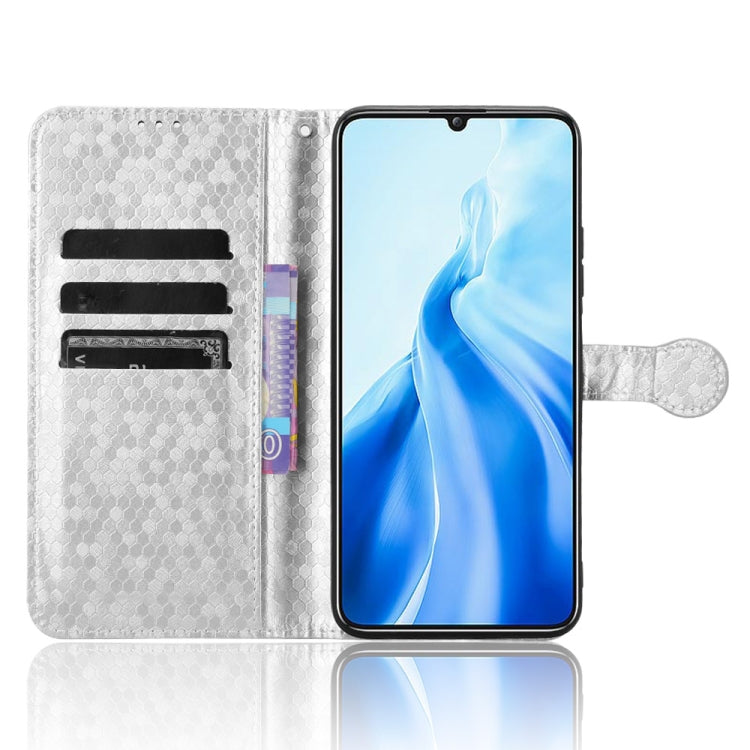 For Oukitel C51 Honeycomb Dot Texture Leather Phone Case