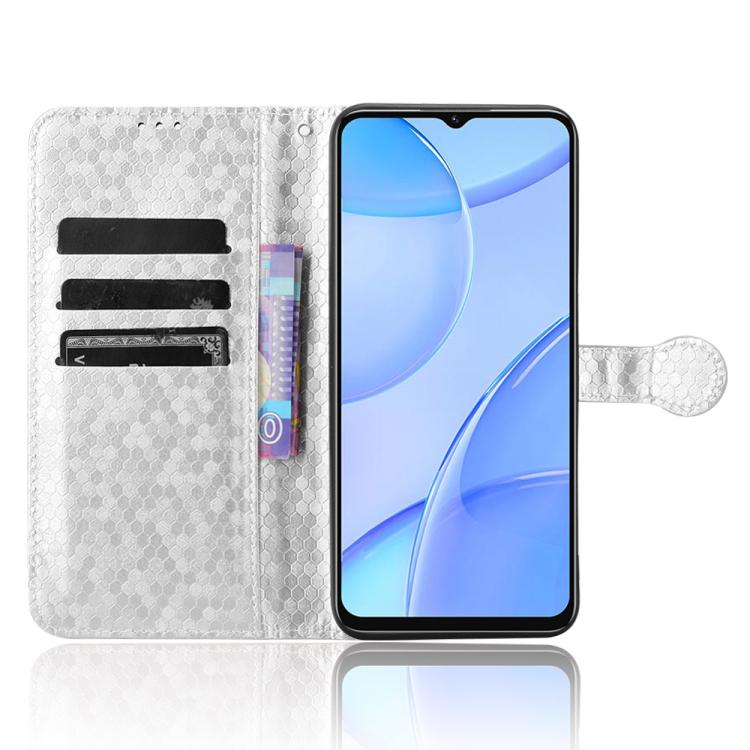 For Oukitel C57S Honeycomb Dot Texture Leather Phone Case