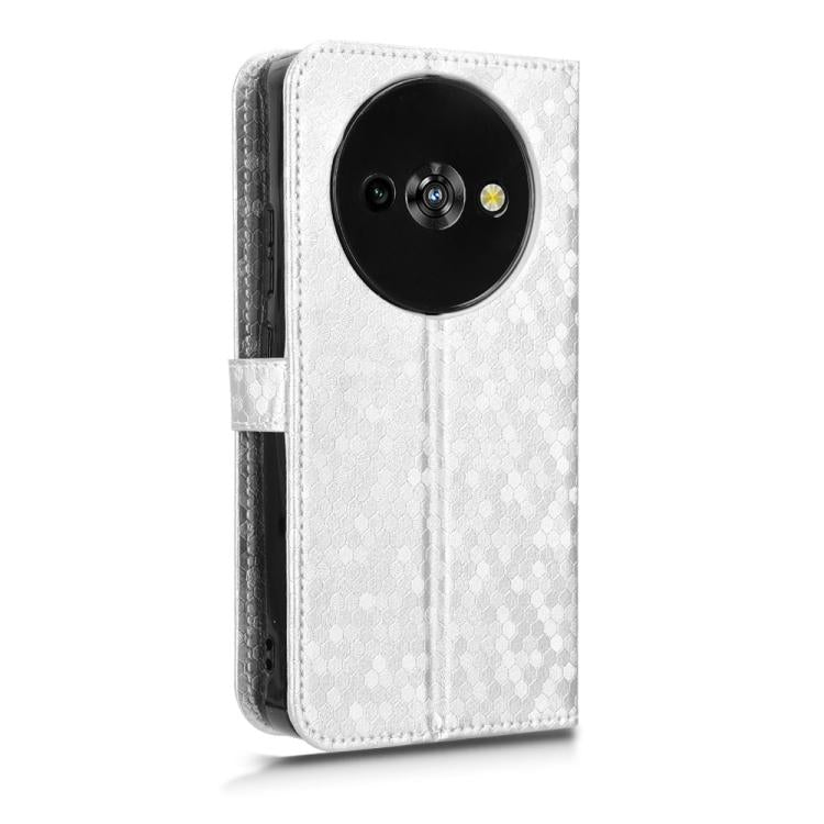 For Oukitel C59 / C59 Pro Honeycomb Dot Texture Leather Phone Case