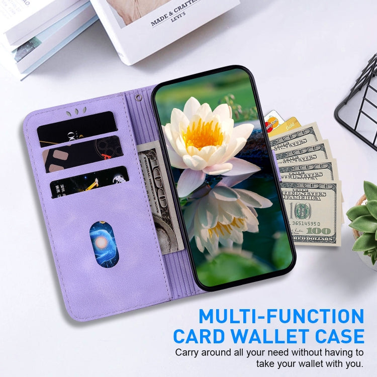 For Google Pixel 8a Lotus Embossed Leather Phone Case