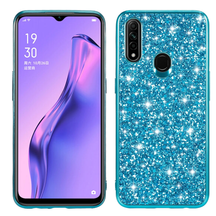 For OPPO A8 / A31 Glitter Powder Shockproof TPU Protective Case