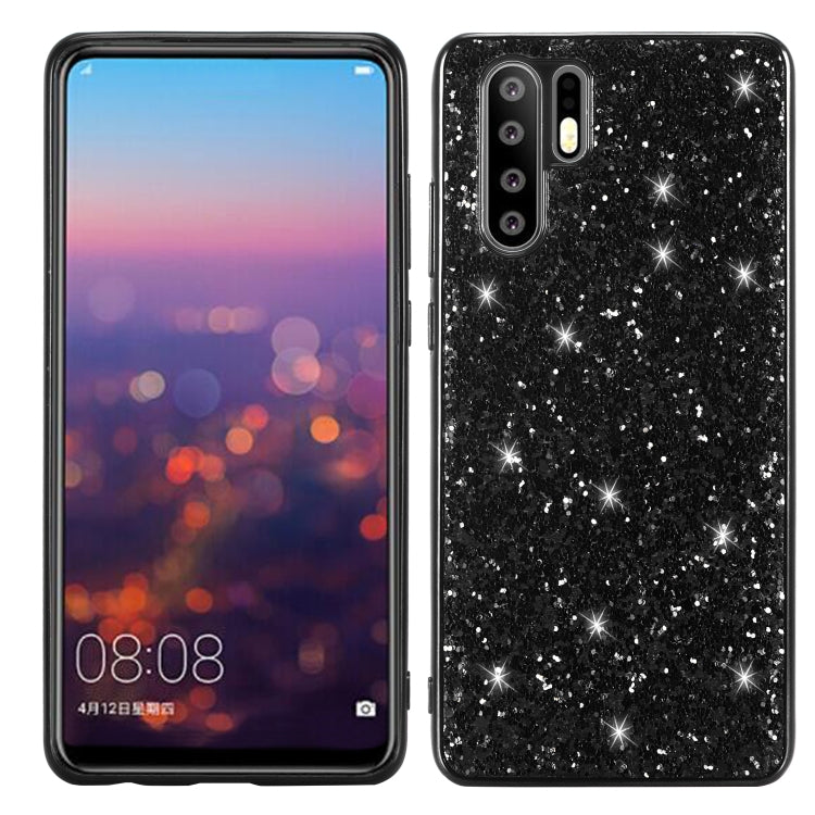 For OPPO A91 / F5 / Reno3 Glitter Powder Shockproof TPU Protective Case