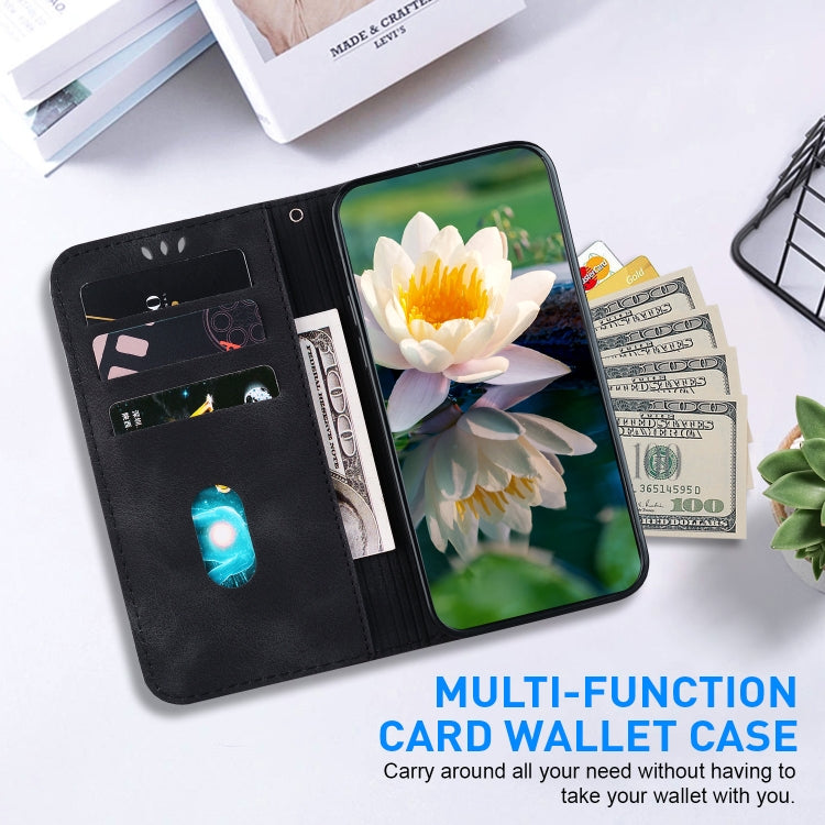 For Honor 200 Pro Lotus Embossed Leather Phone Case