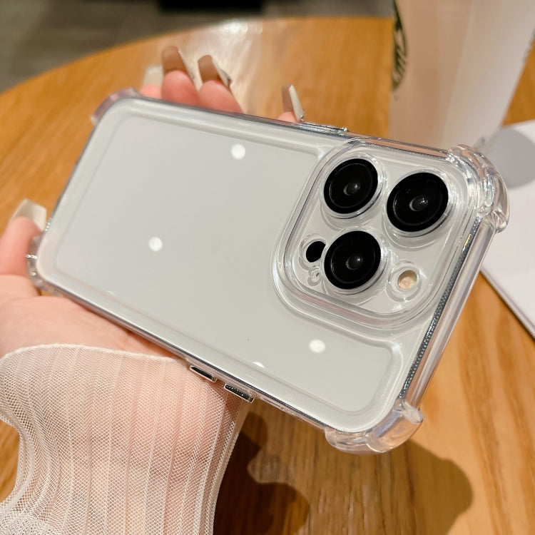For iPhone 13 Pro Max Clear Acrylic + TPU Shockproof Phone Case