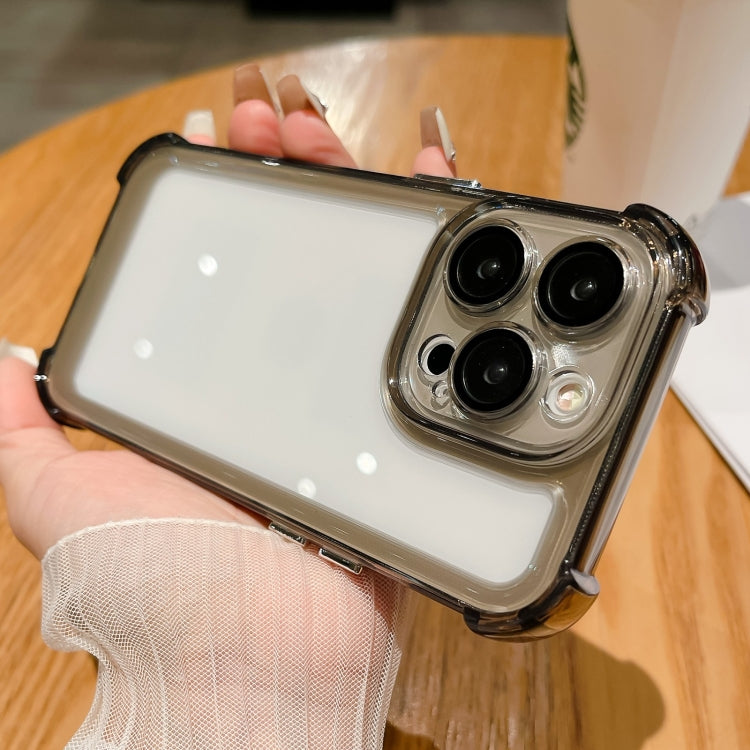 For iPhone 12 Pro Clear Acrylic + TPU Shockproof Phone Case