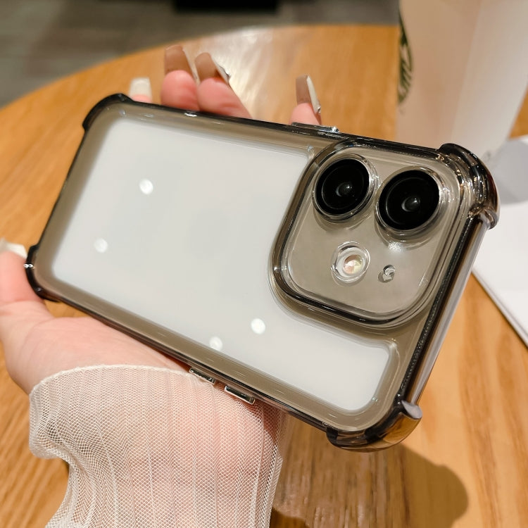 For iPhone 11 Clear Acrylic + TPU Shockproof Phone Case