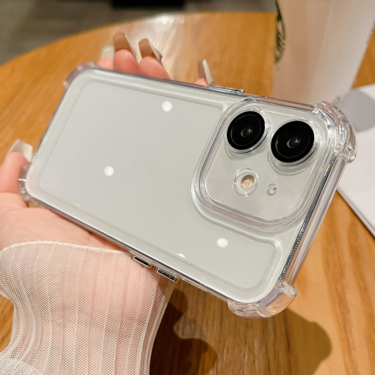 For iPhone 11 Clear Acrylic + TPU Shockproof Phone Case