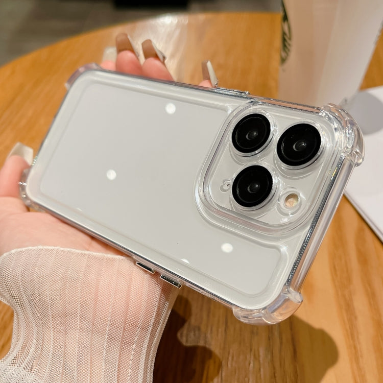 For iPhone 11 Pro Max Clear Acrylic + TPU Shockproof Phone Case