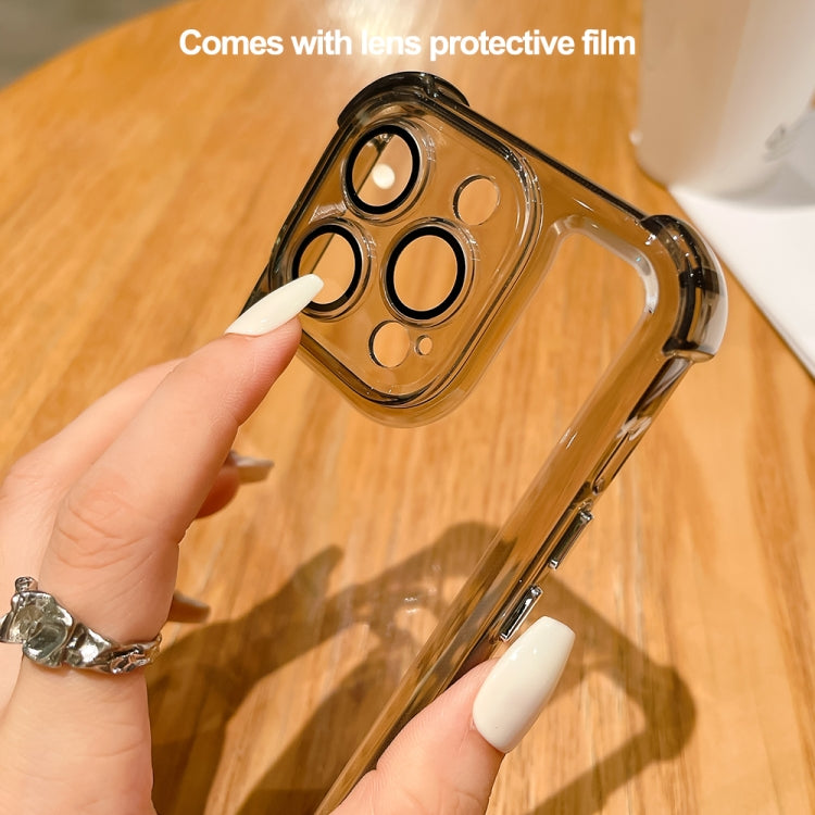 For iPhone 15 Pro Clear Acrylic + TPU Shockproof Phone Case