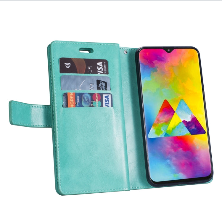 For Samsung Galaxy A10s Multifunctional Zipper Horizontal Flip Leather Case with Holder & Wallet & 9 Card Slots & Lanyard