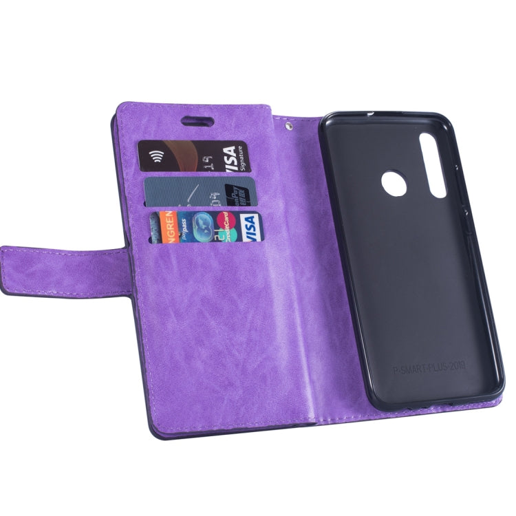 For Samsung Galaxy M30 / Galaxy A40s Multifunctional Zipper Horizontal Flip Leather Case with Holder & Wallet & 9 Card Slots & Lanyard