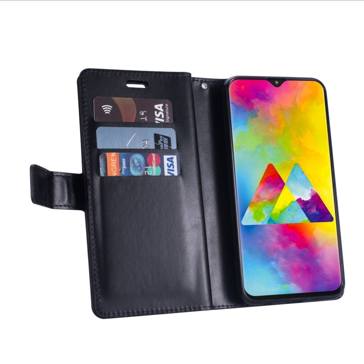 For Samsung Galaxy M10 / Galaxy A10 Multifunctional Zipper Horizontal Flip Leather Case with Holder & Wallet & 9 Card Slots & Lanyard