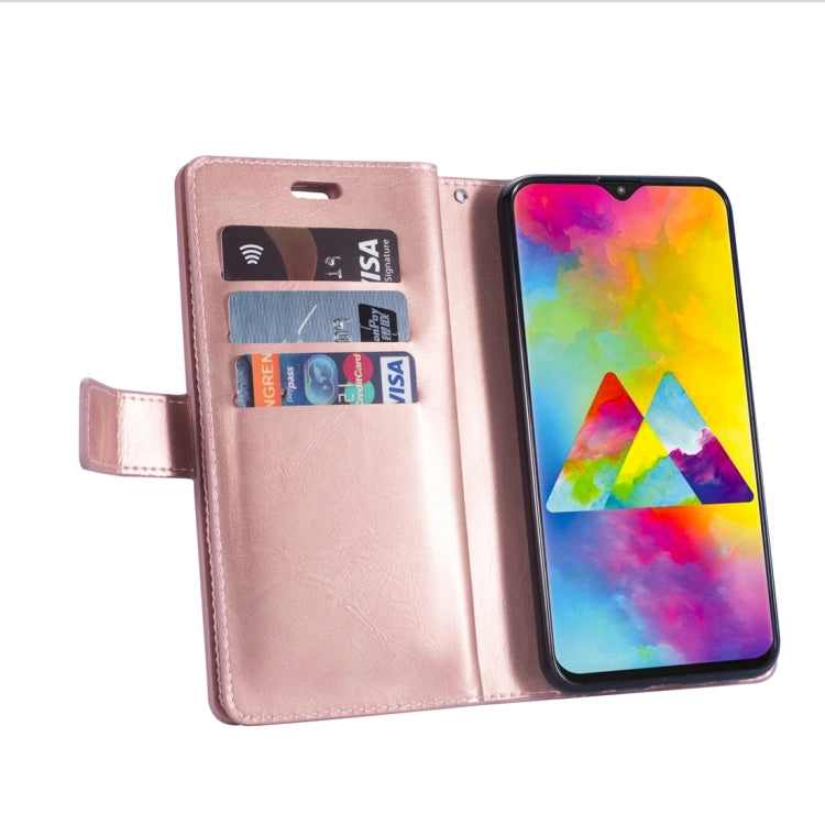 For Samsung Galaxy M10 / Galaxy A10 Multifunctional Zipper Horizontal Flip Leather Case with Holder & Wallet & 9 Card Slots & Lanyard