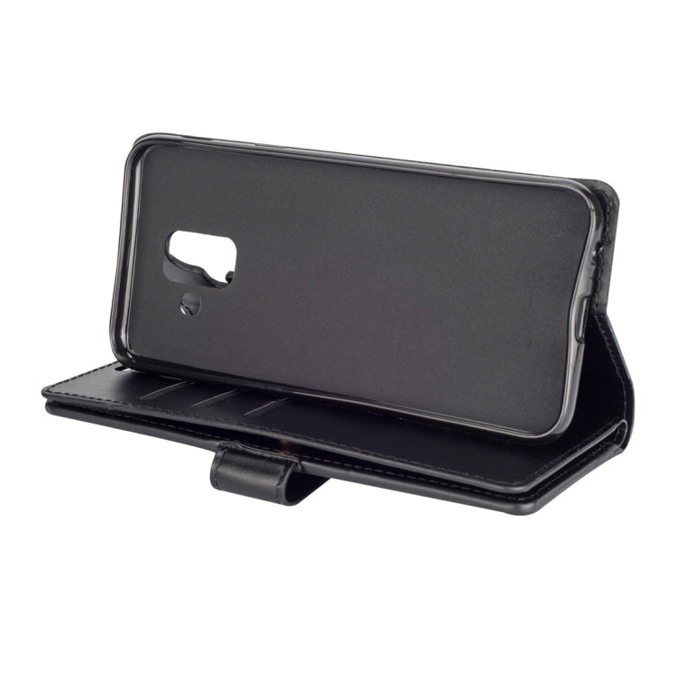 For Samsung Galaxy A6 (2018) Multifunctional Zipper Horizontal Flip Leather Case with Holder & Wallet & 9 Card Slots & Lanyard