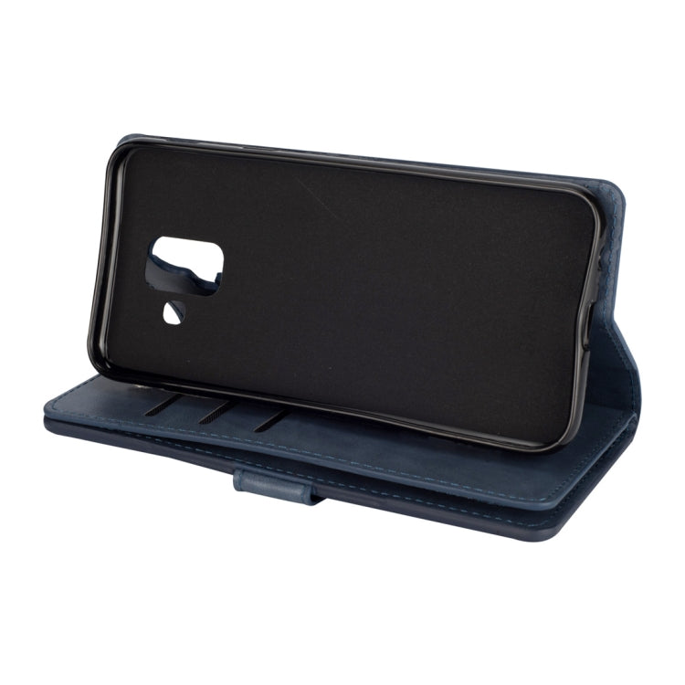For Samsung Galaxy A6 (2018) Multifunctional Zipper Horizontal Flip Leather Case with Holder & Wallet & 9 Card Slots & Lanyard