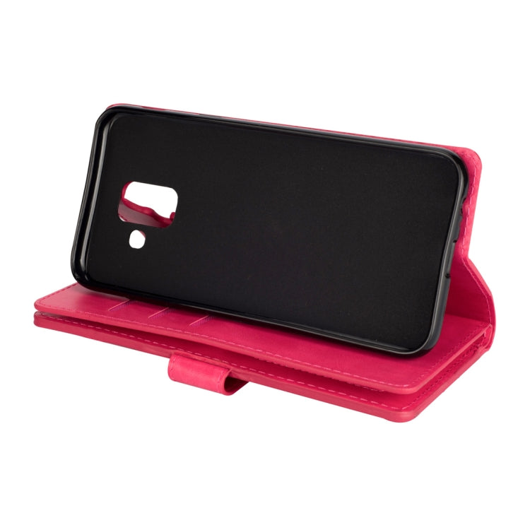 For Samsung Galaxy A6 (2018) Multifunctional Zipper Horizontal Flip Leather Case with Holder & Wallet & 9 Card Slots & Lanyard
