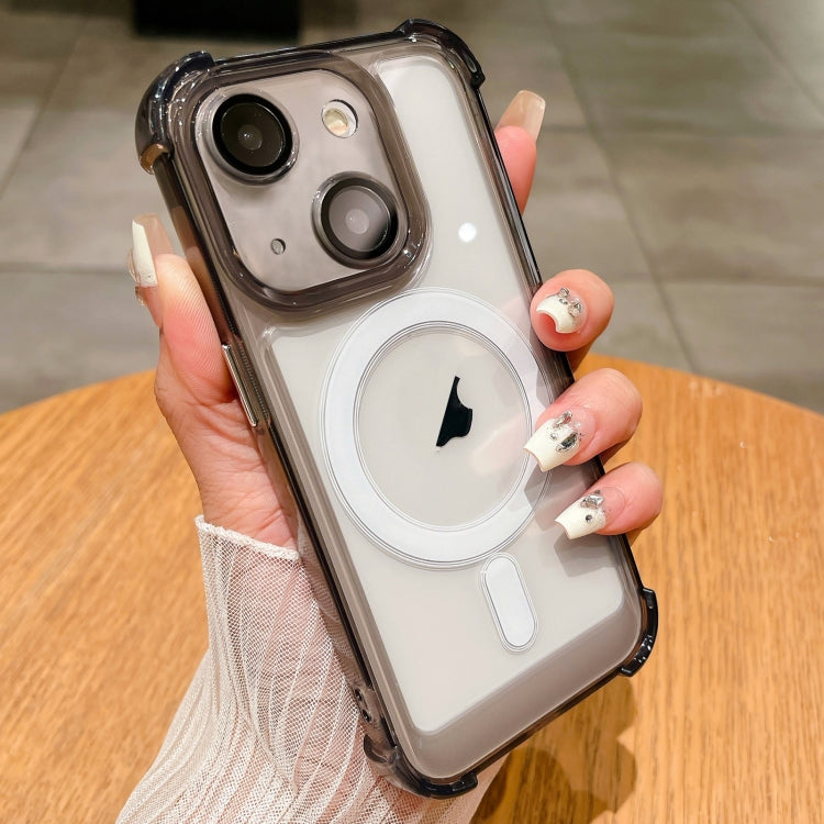 For iPhone 13 Clear Acrylic + TPU MagSafe Magnetic Phone Case