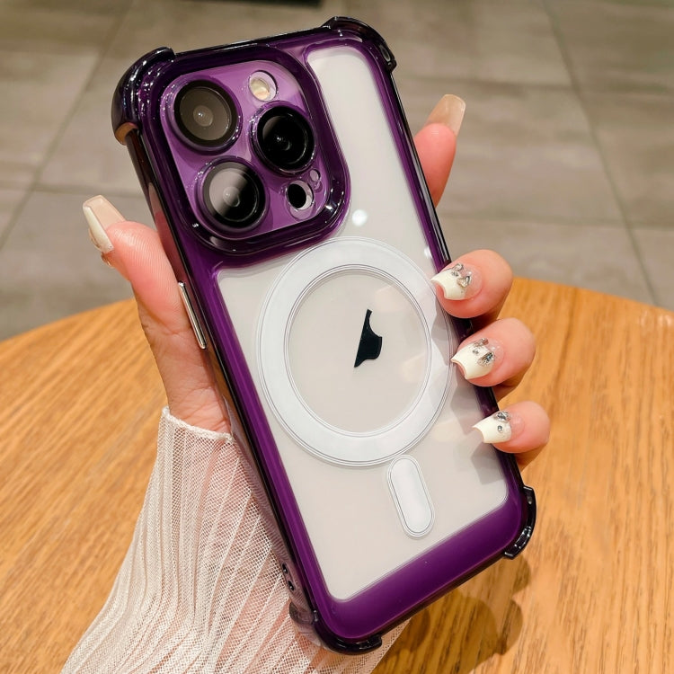 For iPhone 12 Pro Clear Acrylic + TPU MagSafe Magnetic Phone Case