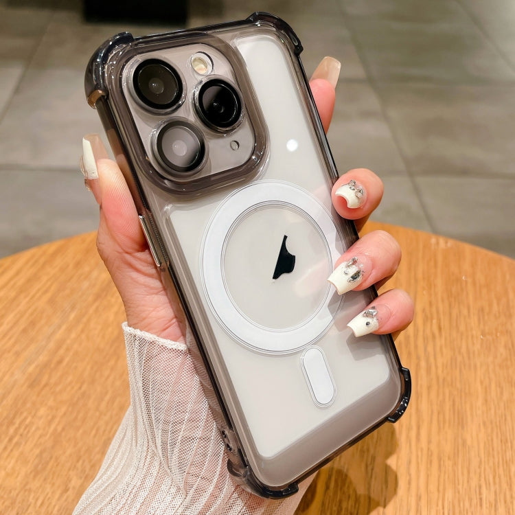 For iPhone 11 Pro Max Clear Acrylic + TPU MagSafe Magnetic Phone Case