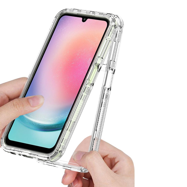 For Samsung Galaxy A24 4G Acrylic Transparent Phone Case