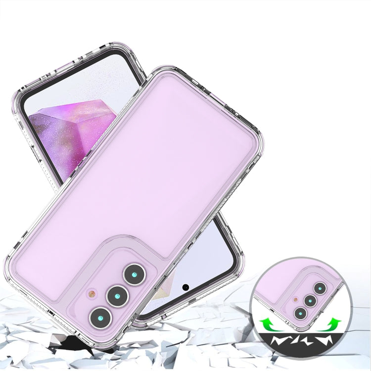 For Samsung Galaxy A35 Acrylic Transparent Phone Case
