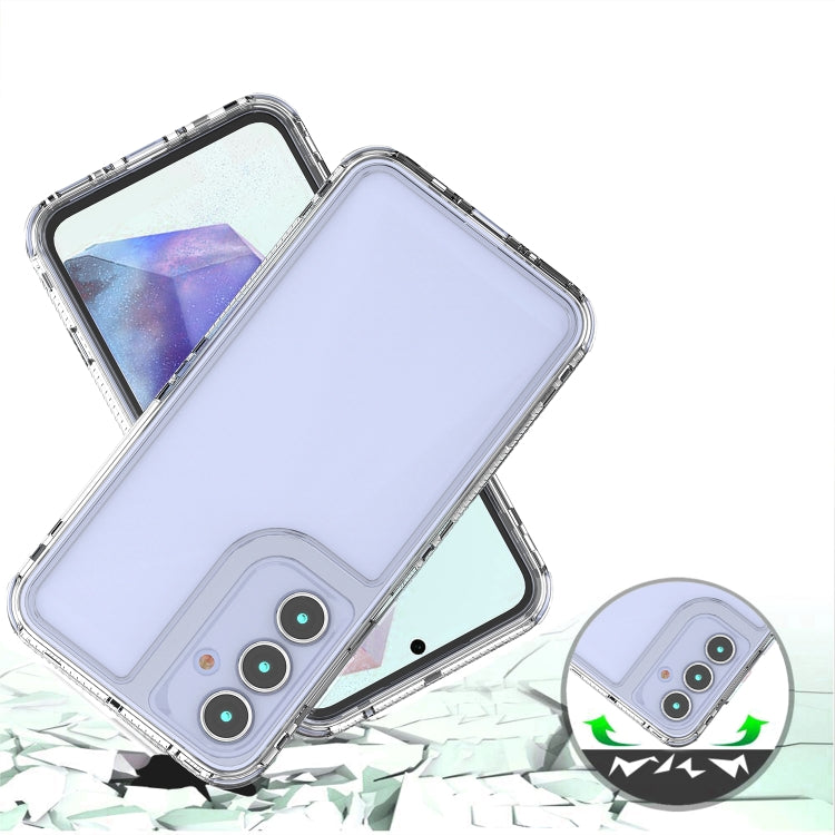For Samsung Galaxy A55 Acrylic Transparent Phone Case