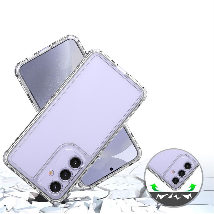 For Samsung Galaxy S25+ 5G / S24+ 5G Acrylic Transparent Phone Case