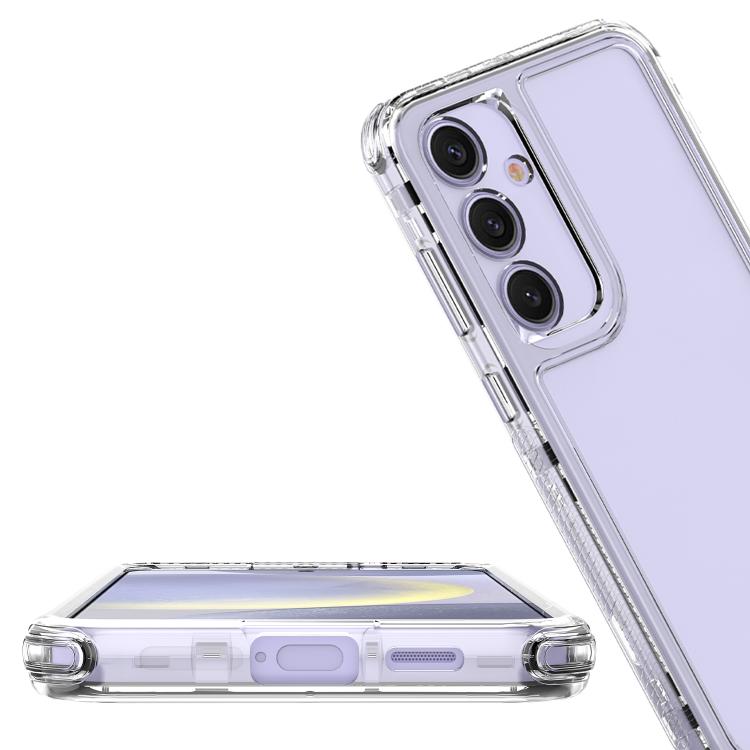 For Samsung Galaxy S25+ 5G / S24+ 5G Acrylic Transparent Phone Case
