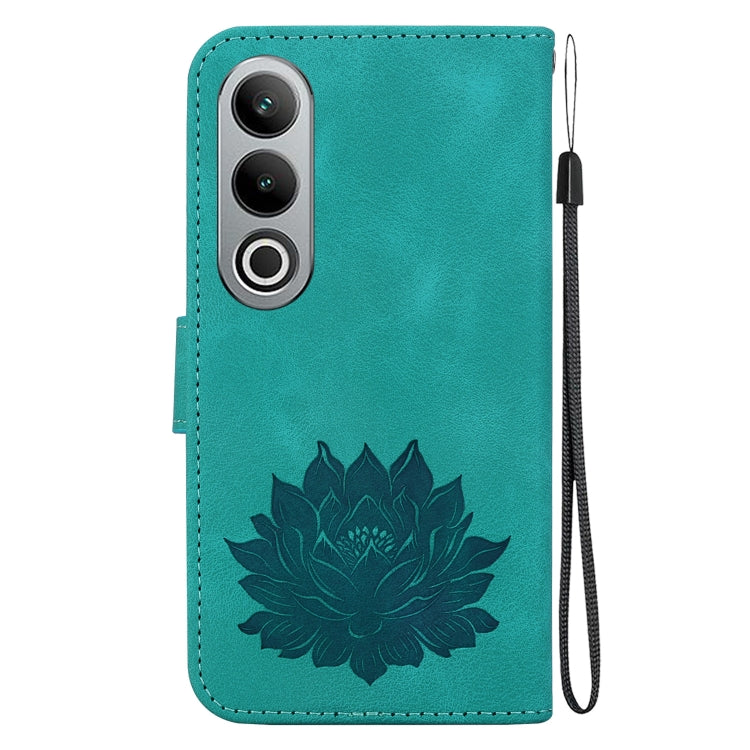 For OnePlus Nord CE4 Lotus Embossed Leather Phone Case