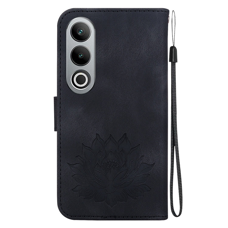 For OnePlus Nord CE4 Lotus Embossed Leather Phone Case
