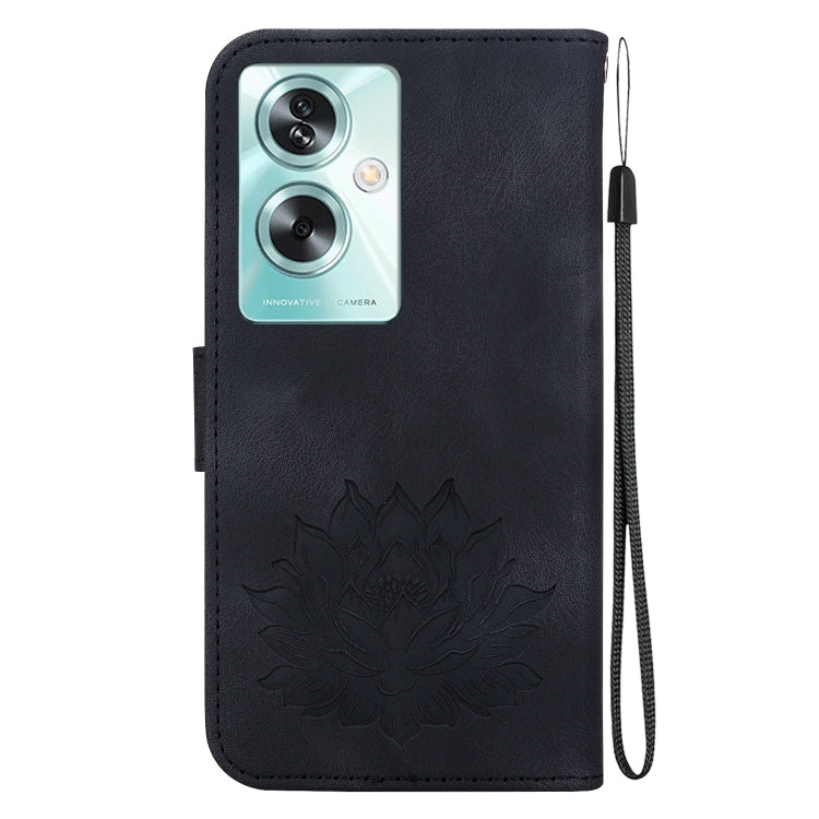 For OnePlus Nord N30 SE Lotus Embossed Leather Phone Case