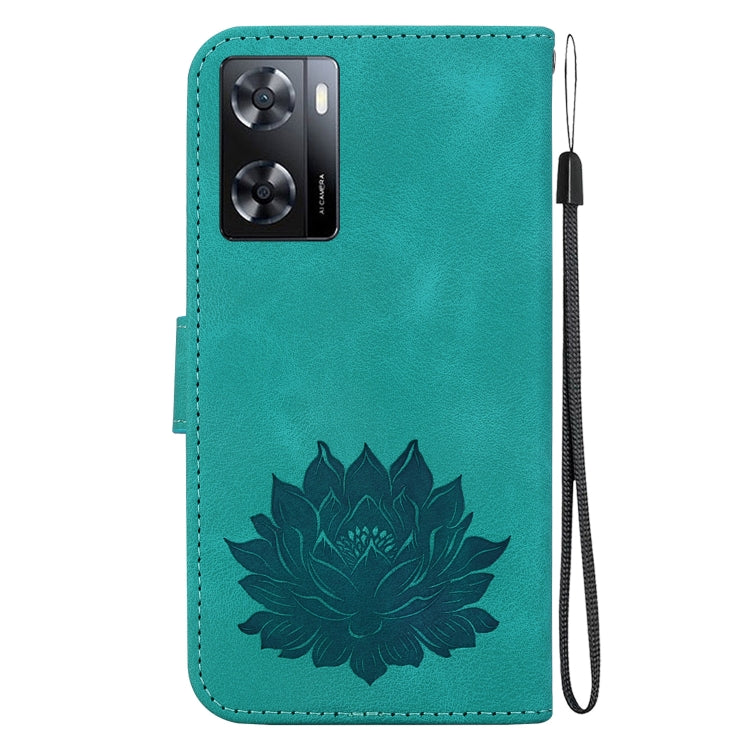 For OnePlus Nord N20 SE Lotus Embossed Leather Phone Case