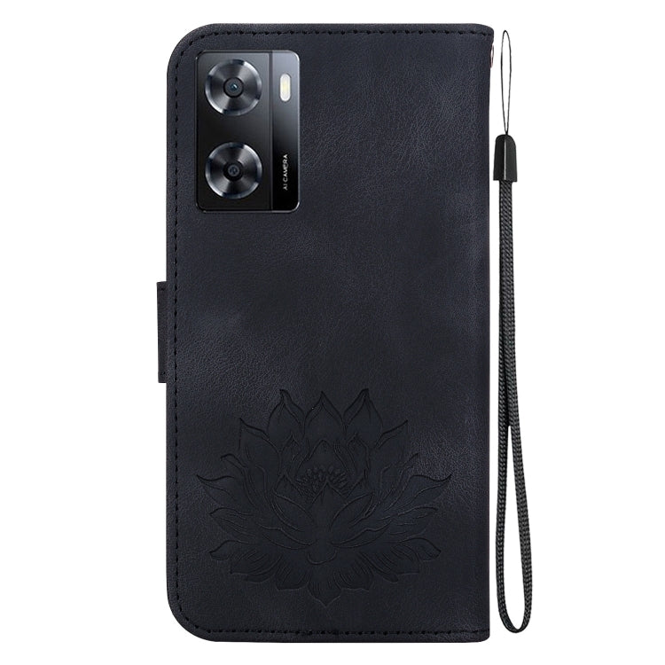 For OnePlus Nord N20 SE Lotus Embossed Leather Phone Case