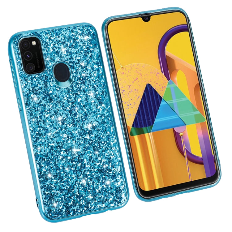 For Huawei P Smart(2020) Glitter Powder Shockproof TPU Protective Case