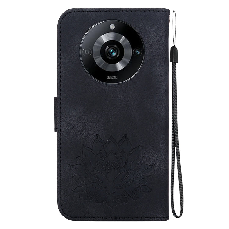 For Realme 11 Pro / 11 Pro+ 5G Lotus Embossed Leather Phone Case