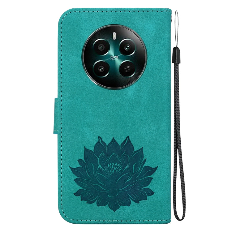 For Realme C53 / C53 India / C51 Lotus Embossed Leather Phone Case