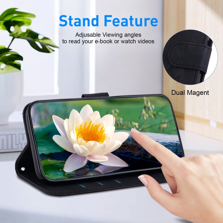 For Xiaomi Redmi Note 13 Pro+ 5G Lotus Embossed Leather Phone Case