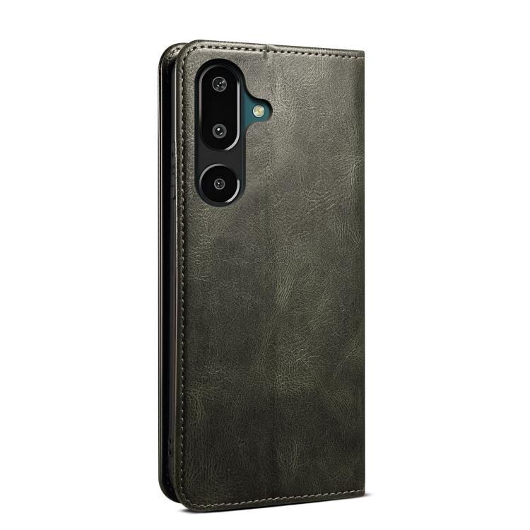 For Samsung Galaxy S26+ 5G Oil Wax Crazy Horse Texture Leather Phone Case