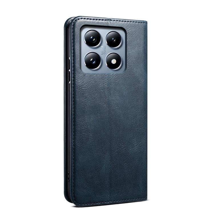 For Xiaomi 14T Pro Oil Wax Crazy Horse Texture Leather Phone Case