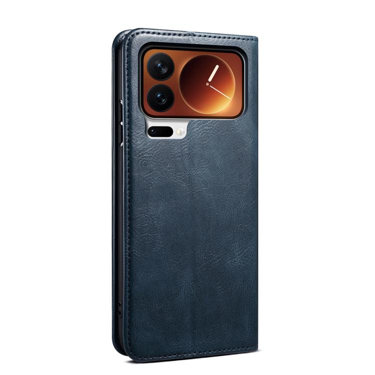 For Xiaomi 17 Pro Max Oil Wax Crazy Horse Texture Leather Phone Case