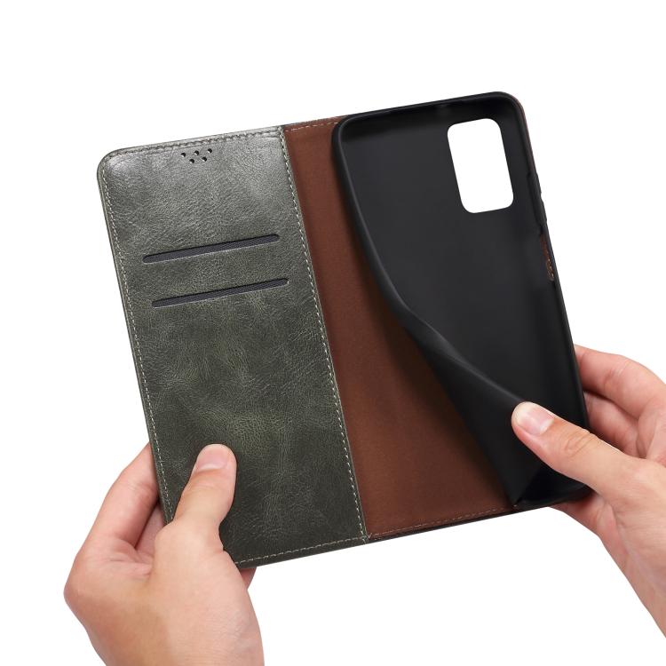 For Xiaomi 17 Oil Wax Crazy Horse Texture Leather Phone Case