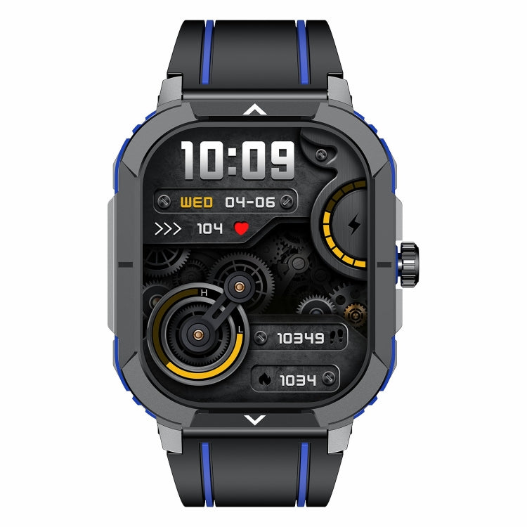 LEMFO HK56 2.06 inch BT5.3 IP68 Sport Smart Watch, Support Bluetooth Call / Message Notification / Heart Rate / Blood Pressure Health Monitor
