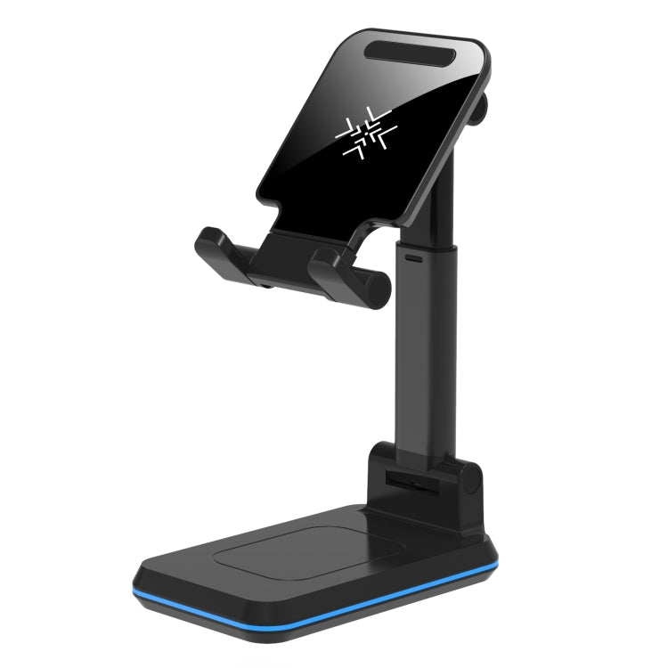 T6 2 in 1 Portable Folding Stand Wireless Charging, Style:Only Bracket
