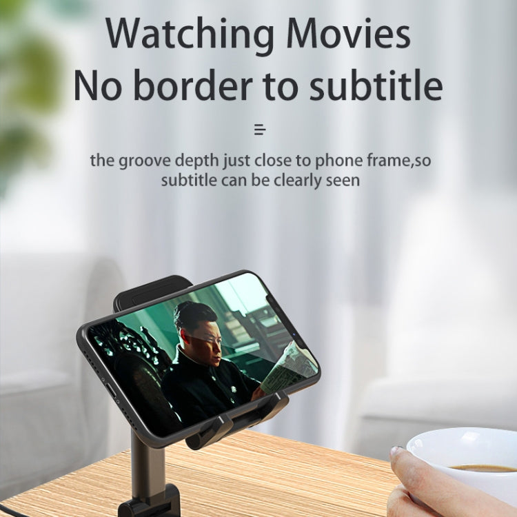 T6 2 in 1 Portable Folding Stand Wireless Charging, Style:Only Bracket
