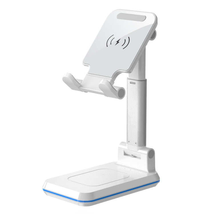 T6 2 in 1 Portable Folding Stand Wireless Charging, Style:Single Charge